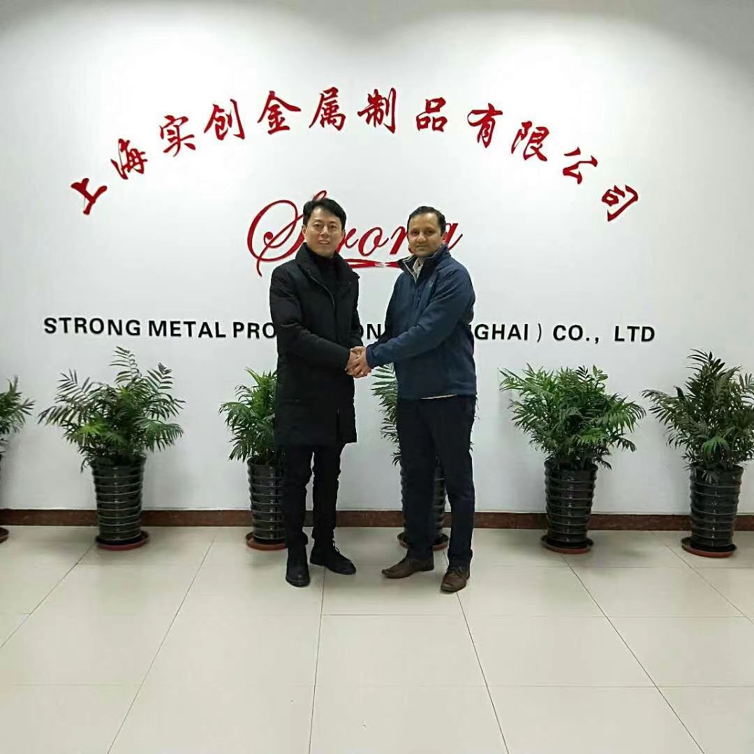 India Visiting Group Visited Shanghai Company