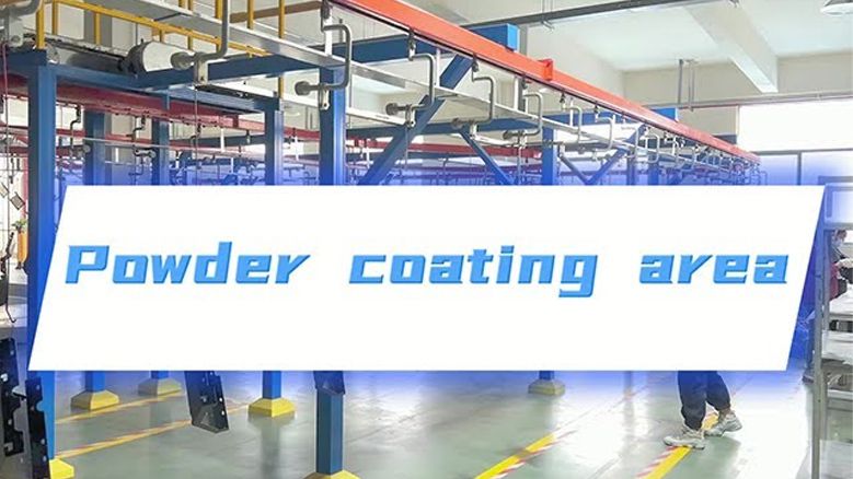 Nantong Strong Powder Coating Area